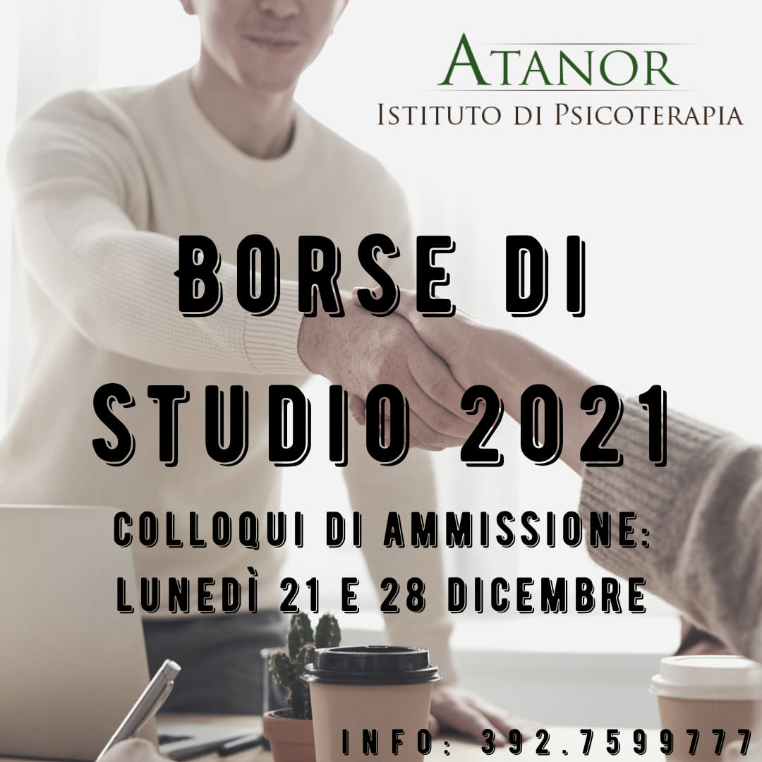 Al momento stai visualizzando BORSE DI STUDIO: ULTIMI COLLOQUI DI AMMISSIONE PER L’ANNUALITA’ IN PARTENZA A GENNAIO 2021